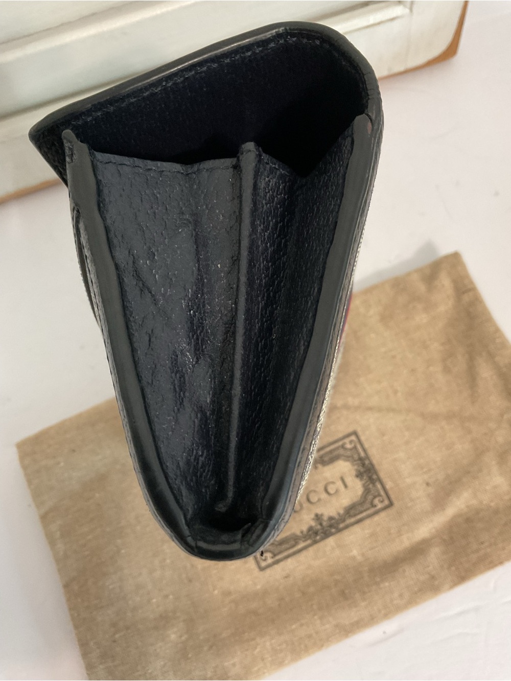 Gucci Wallet Ophidia GG Supreme Continental - Picture 12 of 14
